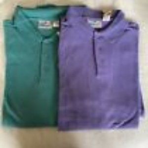 Two New Vintage Aeropostale Polo Shirts Sized XL Various Colors 100% Cotton